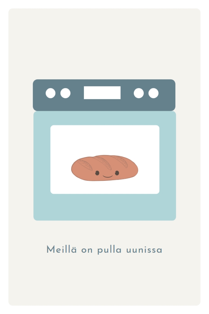 Voi kulta! gray whimsical-color-block